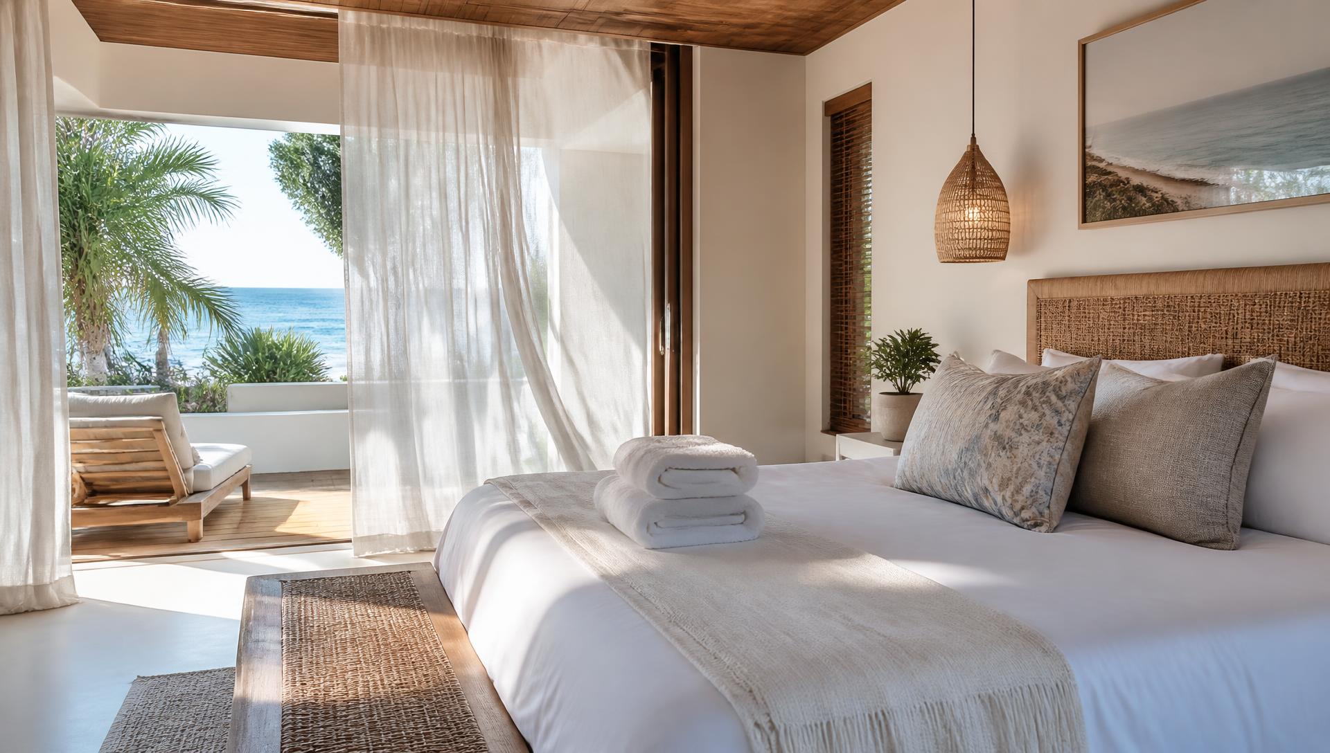 Presentation-ready Ballito holiday-home bedroom